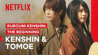 Kenshin and Tomoes Glimpse of Happiness 🌾  Rurouni Kenshin The Beginning  Netflix [upl. by Fabrin]