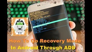 How to go to recovery mode in android using adb  See in the description and on subtitle [upl. by Lehcim180]