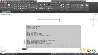 Aula 11  AutoCAD  Configurar a Linha de Comandos [upl. by Shiri]