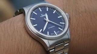 Sinn 556i blue dial  elegant tool watch no review [upl. by Bui737]