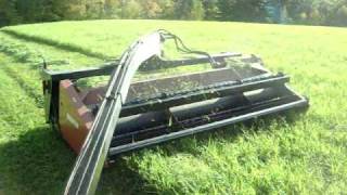 mowing 2nd cutting hay part 1 [upl. by Mllly]