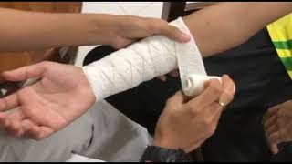 Tutorial Reverse Spiral Bandage [upl. by Stephani83]