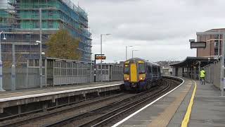 Southeastern Class 375 906375 926 Arrivals amp Depart Rochester for London Victoria [upl. by Suirada]