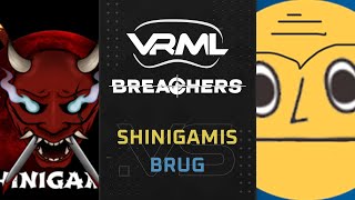 Breachers  Shinigamis vs Brug  Season 3 Week 2  VRML [upl. by Trish707]