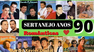 Sertanejo Anos 90 Românticas grandes sucessos [upl. by Broida]