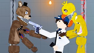 FNAF Animatronics Escape Testing Lab  People Playground Mods [upl. by Caitrin]