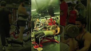 Heavy chest dumbbell press workout videos 😍gym gymworkout shortvideo [upl. by Ynetsed897]