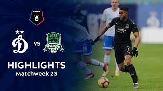 Highlights Dynamo vs FC Krasnodar 11  RPL 201819 [upl. by Ardnot]