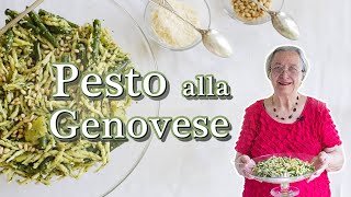 Trofie with Pesto  Kitchen on the Cliff with Giovanna Bellia LaMarca [upl. by Llij]