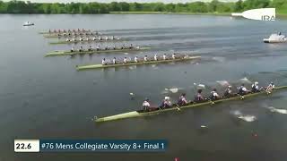 Mens Rowing  Varsity 8 Grand Final 2023 IRA Championships [upl. by Annait]