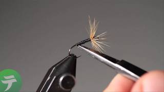 Tenkara fly tying the Ishigaki Kebari [upl. by Annaeoj]