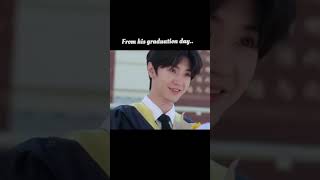 From his graduation ceremony to her graduation ceremonyhidddnlovekdrama [upl. by Nosrac]