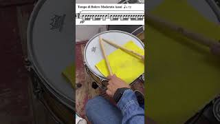 🔥How to play Bolero Snare drum Solo Ravel [upl. by Smart]