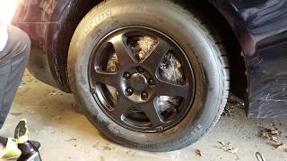 How to Remove PlastiDip Overspray from Tires [upl. by Nostets]