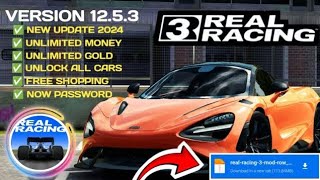 REAL RACING 3 MOD APK UNLIMITED MONEY AND GOLD V1253  NEW UPDATE 2024 [upl. by Haldane]