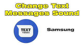 How to change text message sound on Android Change message tone on Samsung [upl. by Niotna]