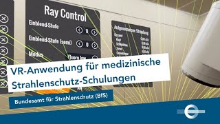 VRAnwendung für medizinische StrahlenschutzSchulungen [upl. by Mccormac]