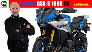 Suzuki GSXS 1000 GX parliamoneconsiderazioni e dati tecnici English subtitles [upl. by Morganne]