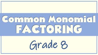 Common Monomial Factoring  Grade 8 Math TAGALOG  Ms Rosette [upl. by Ratcliffe]