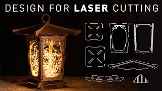 How I Design for Laser Cutting  My CAD Workflow [upl. by Blayze]