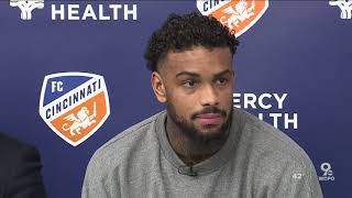 FC Cincinnati introduces Jurgen Locadia [upl. by Nahtiek]