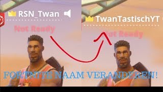 Fortnite naam veranderenPS4NL [upl. by Atirehgram]