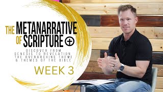 The Metanarrative of Scripture  Week 3 [upl. by Matronna442]