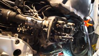 BMW R1100RT Valve adjustment [upl. by Beekman176]