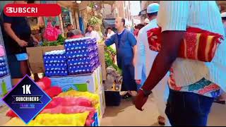 My first vlogs  Makkah in KSA Khaldiya Rausefah Bazaar Jumma Nimaz [upl. by Ellerehc739]