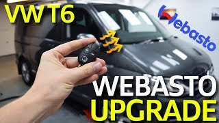 Volkswagen Transporter T6 Webasto Remote Upgrade [upl. by Losiram]