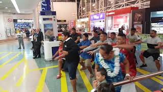 EMOTIONAL HAKA  Homecoming for Sis Fata  HAWAII HONOLULU MISSION [upl. by Eenobe567]