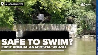 First annual Anacostia River Splash signals new era for oncepolluted waters [upl. by Pete982]