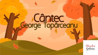 Cantec George Toparceanu  Poezii de Toamna  Toamna Aurie [upl. by Etessil]