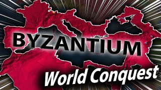 EU4 136 Byzantium WORLD CONQUEST Xmas Special Live [upl. by Silda]