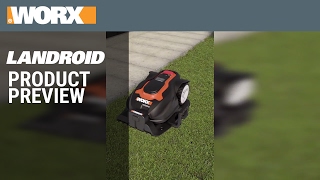 Landroid  Cordless Robotic Lawn Mower Overview [upl. by Eelac398]