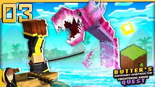 DEMON SLAYER VS SEA SERPENT  Minecraft Butters quotJAFFAquot Quest  3 [upl. by Sorensen]