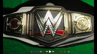 WWE Championship Commemorative Title Belt [upl. by Lynad]