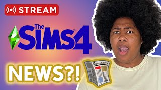 LIVE Reaction to The Sims 4 Businesses amp Hobbies Expansion Pack Reveal Trailer [upl. by Shishko]