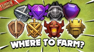 Best League to Farm for Any Town Hall Level Clash of Clans [upl. by Oirazan]