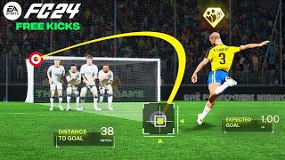 EA FC 24  How to Score Every Freekick All Freekicks Explained [upl. by Notrem]