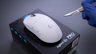 Logitech G Pro X Superlight Wireless Gaming Mouse Unboxing  ASMR [upl. by Ramyaj]