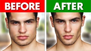 How To Get A Sharp Jawline amp Hollow Cheeks Scientifically Proven [upl. by Remmus]