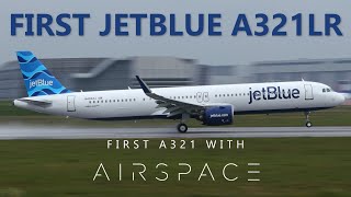 First A321LR for jetBlue delivered  Wingwave Departure [upl. by Fellows580]