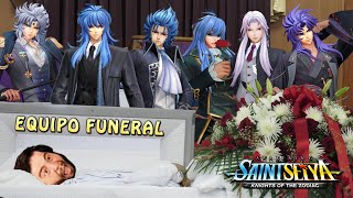 EL FUNERAL DE LA CUENTA DE ANDROLY 😭😭 EQUIPO TEMATICO Saint Seiya Awakening KOTZ [upl. by Inalaek253]