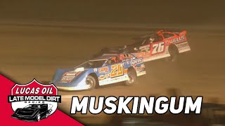 Freedom 60 Feature  2023 Lucas Oil Late Models Saturday at Muskingum County Speedway [upl. by Moe]