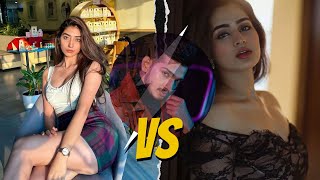 Nazila vs Ayesha  Let the stat fight begin 🤘😎 viral trending shorts munawarfaruqui [upl. by Kcirttap]