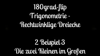 2 Trigonometrie  Rechtwinklige Dreiecke  Beispiel 3 [upl. by Burne]