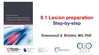 91 Manual of PCI  Lesion preparation when and how [upl. by Eulalia]