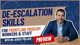 Deescalation Training for Museum Staff  Online Course Preview  Dr P [upl. by Warchaw]