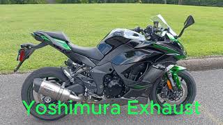 Yoshimura Exhaust Kawasaki Ninja 1000SX [upl. by Eiramlatsyrc784]